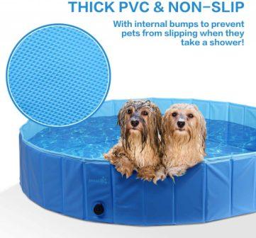 Pecute Folding puncture proof dog pool