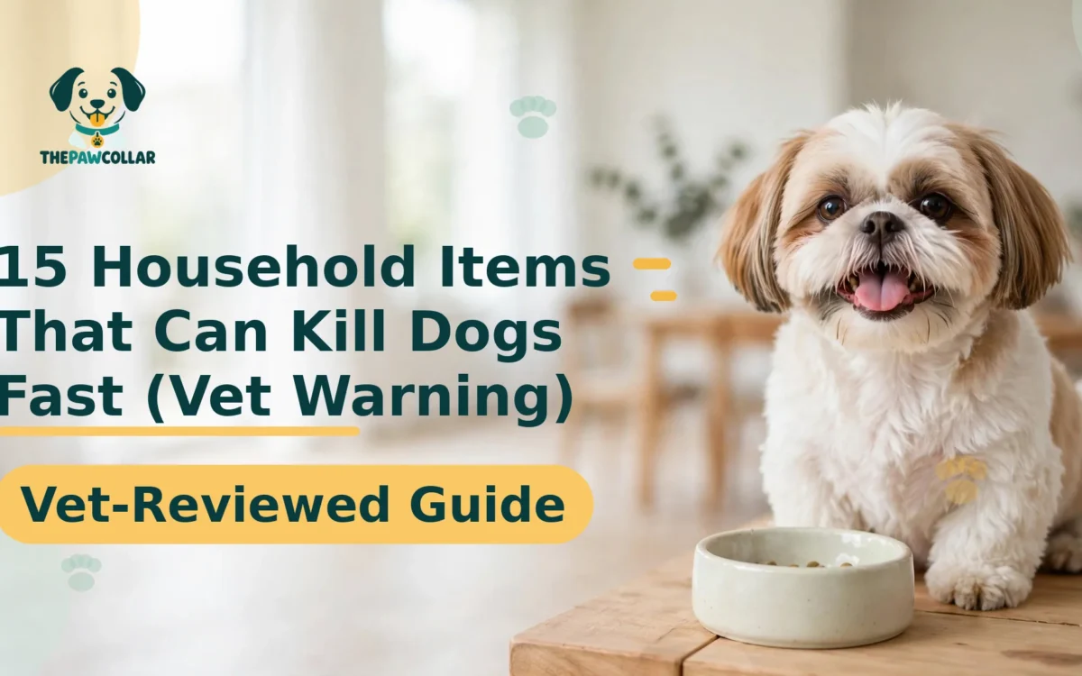 15 Household Items That Can Kill Dogs Fast
