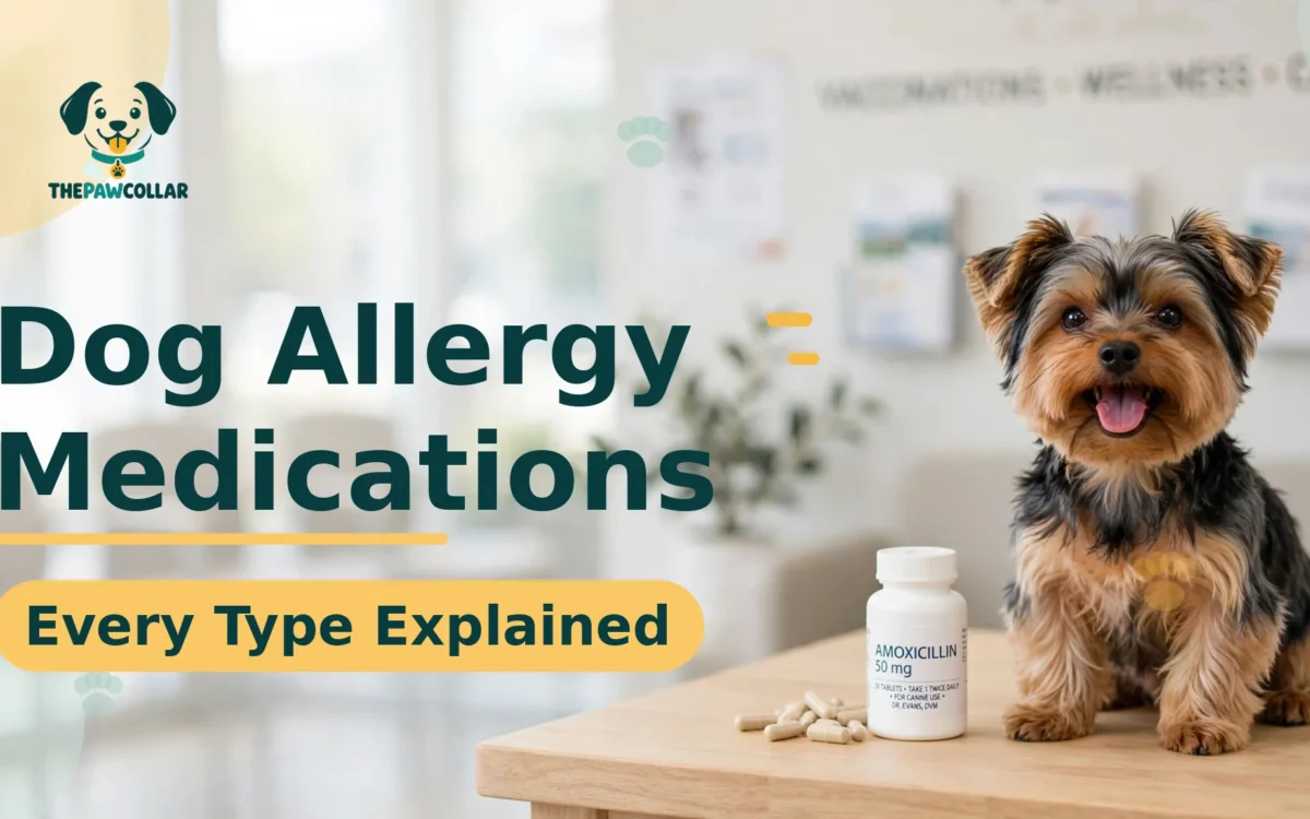 What Medications Are Available for Treating Dog Allergies?